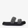 KG Kurt Geiger Vegan Rath Bling Braided Sliders