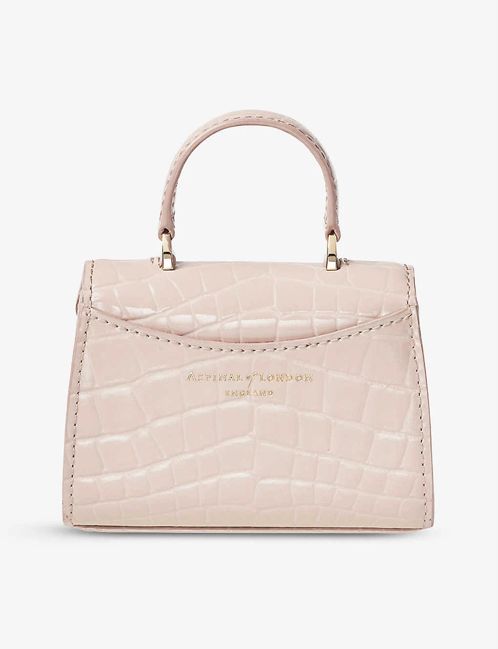 Mayfair Mini Croc-embossed Leather Top-handle Bag 3 Mayfair Mini Croc-embossed Leather Top-handle Bag - Image 3