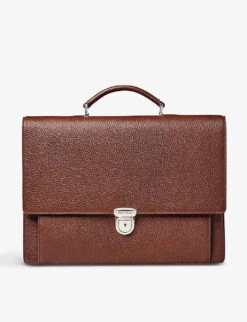 City Grained-leather Messenger Bag -Kurtgeiger Store R03848045 TOBACCO ALT04