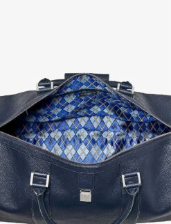 Boston Grained-leather Duffle Bag -Kurtgeiger Store R03848118 NAVY ALT03