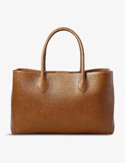 London Large Leather Tote Bag -Kurtgeiger Store R03848210 TAN ALT02