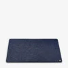 Logo-embossed Grained-leather Mouse Pad