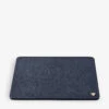 Logo-embossed Grained-leather Mouse Pad