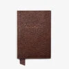 Logo-print Grained-leather Passport Cover