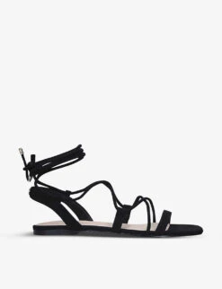 KG Kurt Geiger Riser Strappy Vegan-suede Sandals