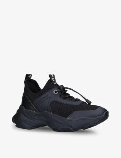 KG Kurt Geiger Leighton Logo-print Woven Trainers -Kurtgeiger Store R03856878 BLACKCOMB ALT02