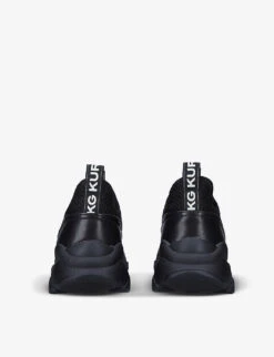 KG Kurt Geiger Leighton Logo-print Woven Trainers -Kurtgeiger Store R03856878 BLACKCOMB ALT03