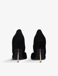 Kurt Geiger London Bond Satin Courts -Kurtgeiger Store R03860497 BLACK ALT03