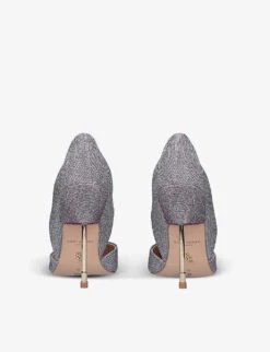 Kurt Geiger London Bond Textured Glittered Courts -Kurtgeiger Store R03860498 PINK ALT03