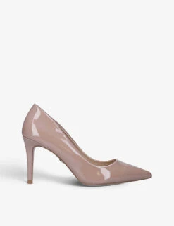 KG Kurt Geiger Alia2 Patent Vegan Court Shoes
