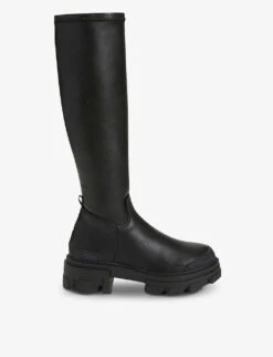 KG Kurt Geiger Trekker Sock Faux-leather Over-the-knee Boots