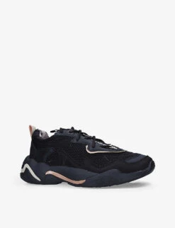 KG Kurt Geiger Lulu Swirl Vegan-leather And Woven Low-top Trainers 6 KG Kurt Geiger Lulu Swirl Vegan-leather And Woven Low-top Trainers -Kurtgeiger Store R03875851 BLKOTHER ALT02