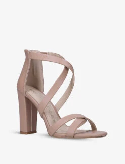 KG Kurt Geiger Vegan Faun Cross-over Faux-leather Sandals -Kurtgeiger Store R03890876 BLUSH ALT02