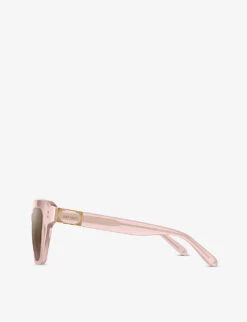 Atlanta Square-frame Acetate Sunglasses -Kurtgeiger Store R03907427 ROSEGOLD ALT02