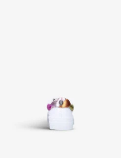 Kurt Geiger London Mini Laney Eagle Leather Platform Trainers 3-7 Years -Kurtgeiger Store R03918330 MULTOTHER ALT03