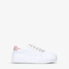 Kurt Geiger London Mini Liviah Embellished Leather Trainers 6-7 Years