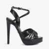 KG Kurt Geiger Sammy2 Vegan Strappy Faux-leather Heeled Sandals