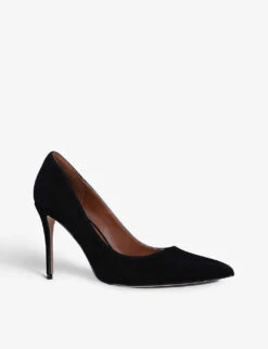 Kurt Geiger London Belgravia Suede Courts -Kurtgeiger Store R03929507 BLACK ALT02