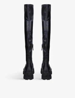 Kurt Geiger London London Leather Over-the-knee Boots -Kurtgeiger Store R03929537 BLACK ALT02