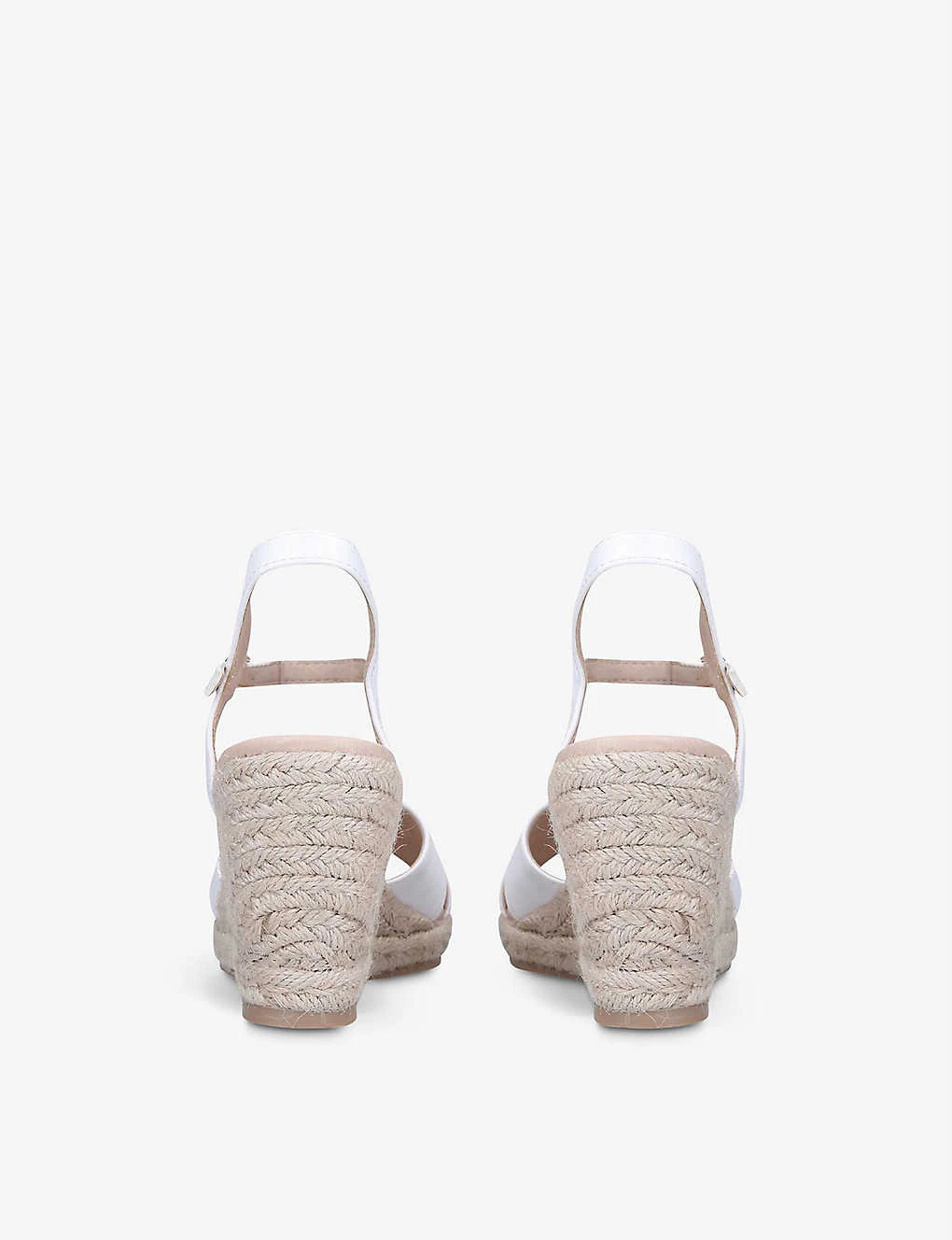 KG Kurt Geiger Purdy Espadrille Faux-leather Wedge Sandal 4 KG Kurt Geiger Purdy Espadrille Faux-leather Wedge Sandal - Image 4