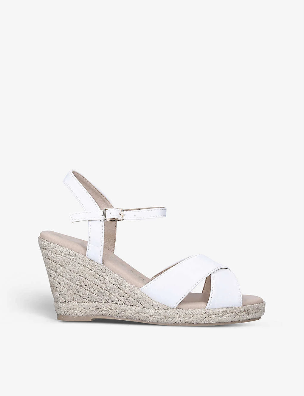 KG Kurt Geiger Purdy Espadrille Faux-leather Wedge Sandal 1 KG Kurt Geiger Purdy Espadrille Faux-leather Wedge Sandal