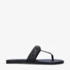 Kurt Geiger London Kensington T-bar Leather Sandals