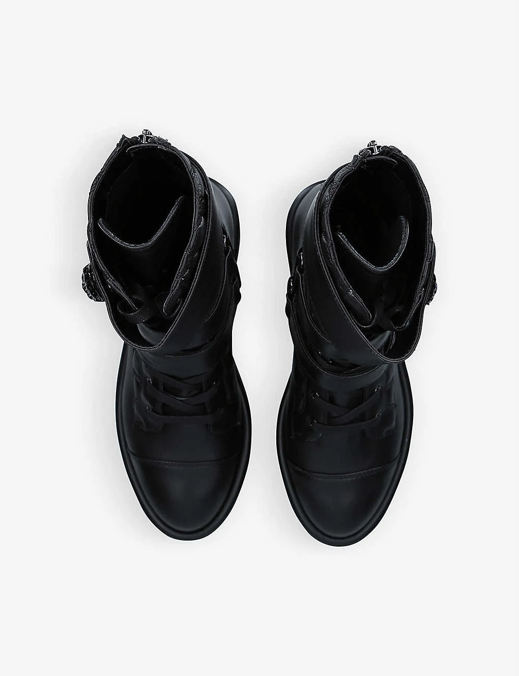 Kurt Geiger London Kensington Padded Leather Boots 2 Kurt Geiger London Kensington Padded Leather Boots - Image 2