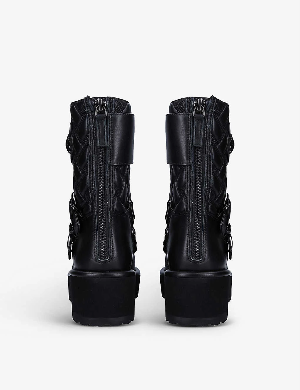 Kurt Geiger London Kensington Padded Leather Boots 4 Kurt Geiger London Kensington Padded Leather Boots - Image 4