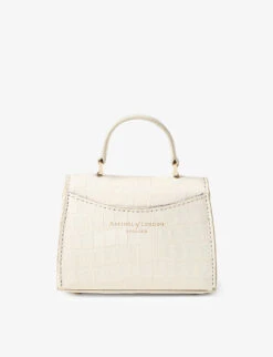 Mayfair Leather Top-handle Bag -Kurtgeiger Store R03943085 IVORY ALT03