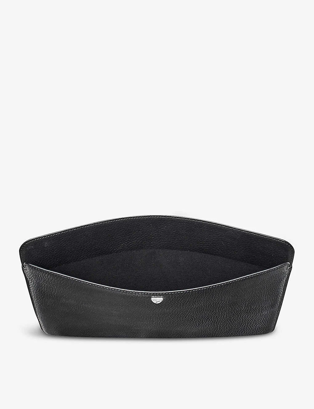 Logo-embossed Grained-leather Laptop Case 3 Logo-embossed Grained-leather Laptop Case - Image 3