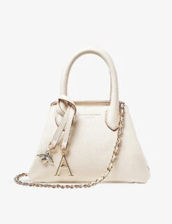 Paris Mini Grained-leather Top-handle Bag
