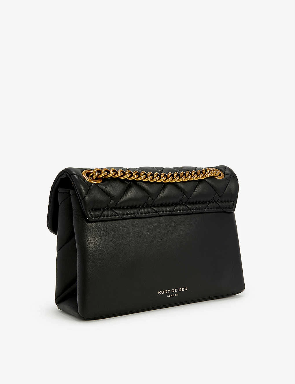 Kurt Geiger London Mini Kensington Embellished Eye Leather Shoulder Bag 3 Kurt Geiger London Mini Kensington Embellished Eye Leather Shoulder Bag - Image 3