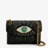 Kurt Geiger London Mini Kensington Embellished Eye Leather Shoulder Bag