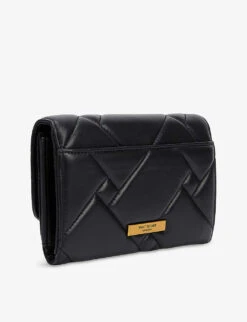 Kurt Geiger London Kensington Mini Quilted Leather Cross-body Bag 6 Kurt Geiger London Kensington Mini Quilted Leather Cross-body Bag -Kurtgeiger Store R03953492 BLACK ALT02