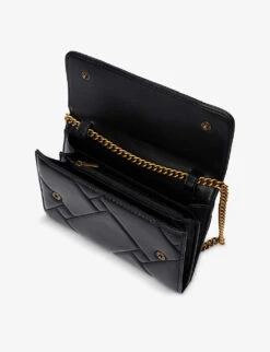 Kurt Geiger London Kensington Mini Quilted Leather Cross-body Bag 7 Kurt Geiger London Kensington Mini Quilted Leather Cross-body Bag -Kurtgeiger Store R03953492 BLACK ALT03