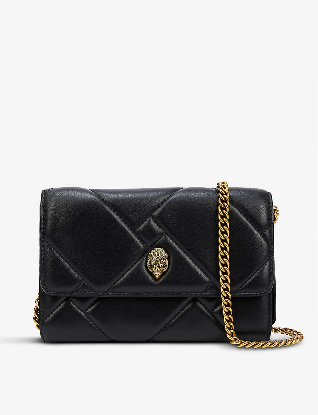 Kurt Geiger London Kensington Mini Quilted Leather Cross-body Bag 1 Kurt Geiger London Kensington Mini Quilted Leather Cross-body Bag