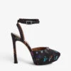 Kurt Geiger London Octavia Satin Platform Heels