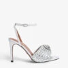 Kurt Geiger London Kensington Heeled Metallic Sandals