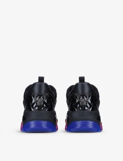 Kurt Geiger London Lettie Eagle Leather Chunky Sole Trainers -Kurtgeiger Store R03966184 BLACKCOMB ALT03