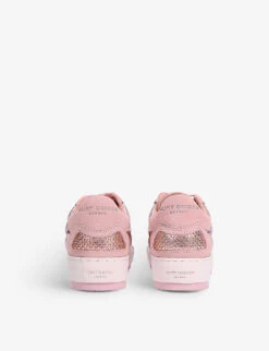 Kurt Geiger London Southbank Panelled Leather Trainers -Kurtgeiger Store R03967410 PALEPINK ALT03
