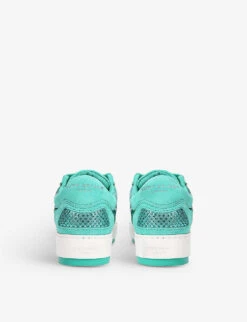 Kurt Geiger London Southbank Panelled Leather Trainers -Kurtgeiger Store R03967412 GREEN ALT03