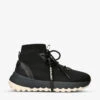 KG Kurt Geiger Lowell Logo-patch Knitted Hi-top Trainers