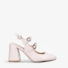 KG Kurt Geiger Amelia Faux Patent-leather Mary Jane Heels