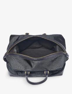 Logo-embellished Woven Duffle Bag -Kurtgeiger Store R03995731 NAVY ALT02