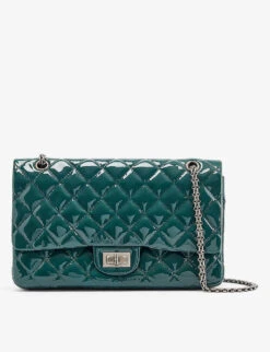 Pre-loved Chanel Maxi 2.55 Patent-leather Shoulder Bag