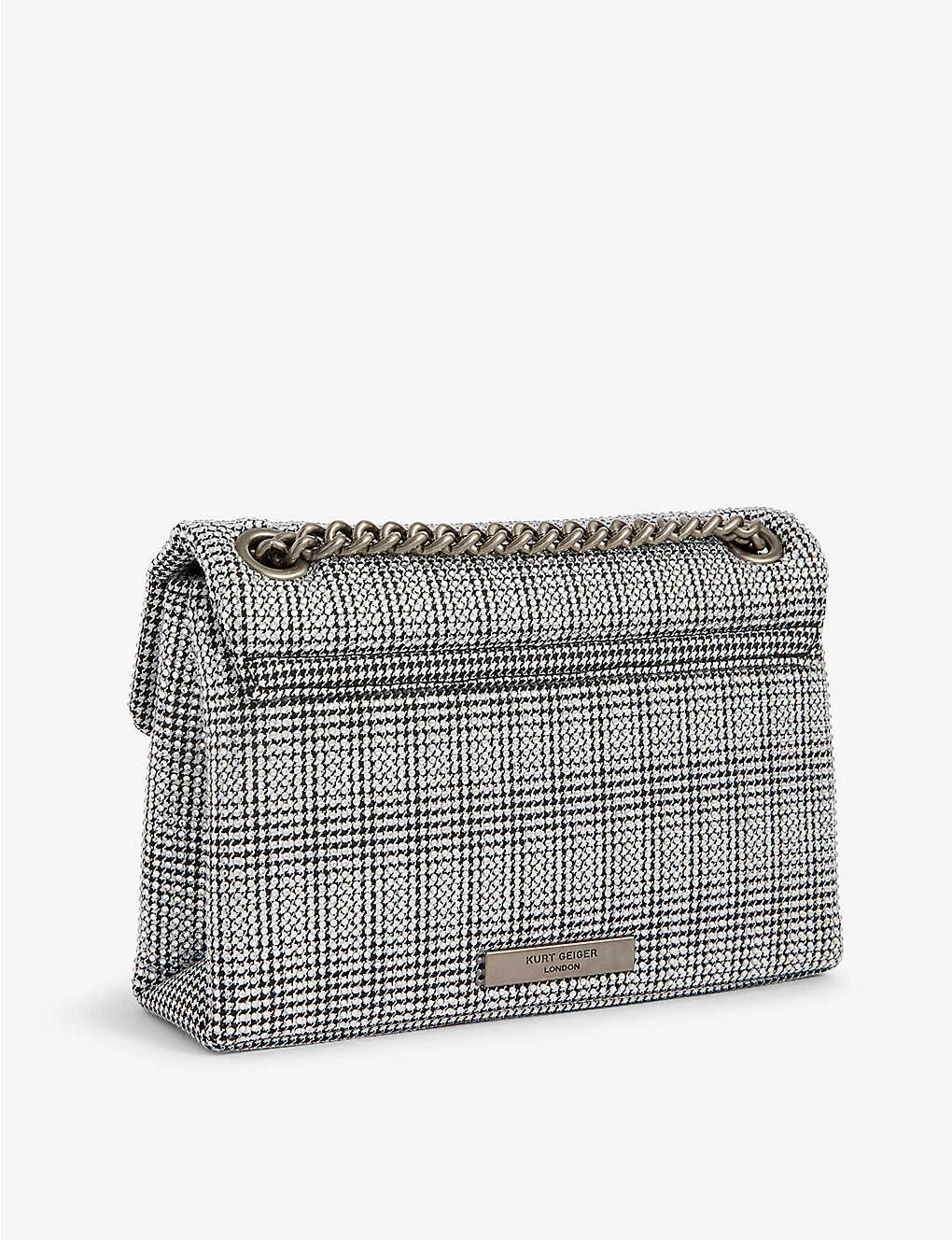 Kurt Geiger London Mini Kensington Logo-plaque Woven Cross-body Bag 3 Kurt Geiger London Mini Kensington Logo-plaque Woven Cross-body Bag - Image 3