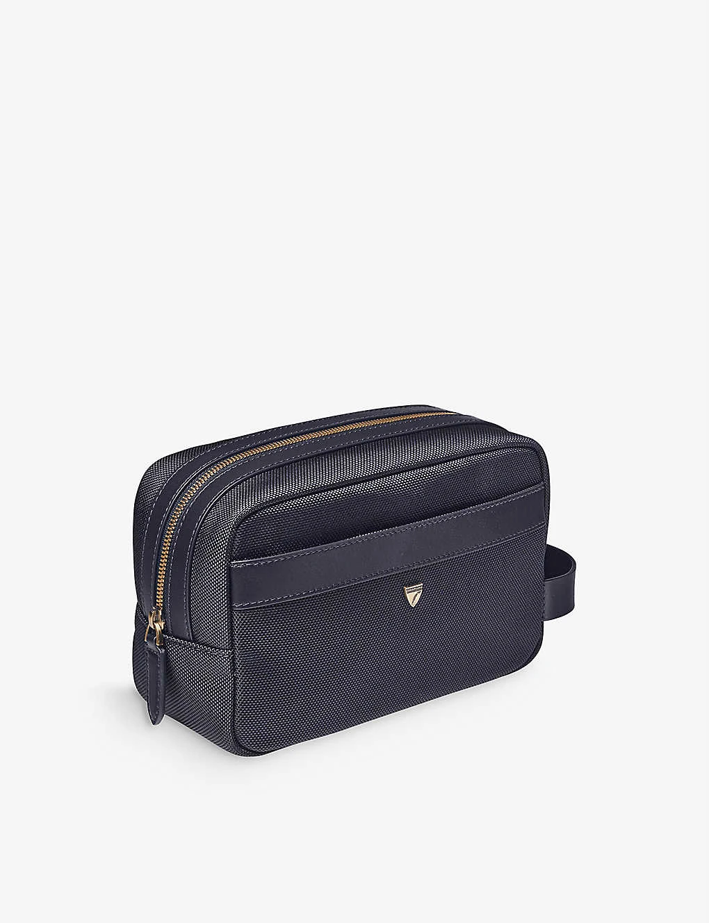 Logo-embellished Zipped Woven Wash Bag 2 Logo-embellished Zipped Woven Wash Bag - Image 2