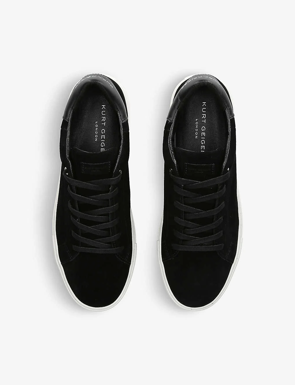 Kurt Geiger London Laney Platform Suede Trainers 2 Kurt Geiger London Laney Platform Suede Trainers - Image 2
