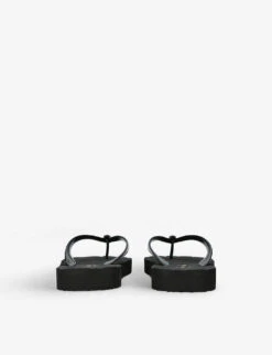 Kurt Geiger London Kensington Chunky-soled Quilted Flip Flops -Kurtgeiger Store R04058489 BLACK ALT03