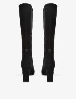 KG Kurt Geiger Thara Knee-high Vegan Faux-suede Boots -Kurtgeiger Store R04064374 BLACK ALT02